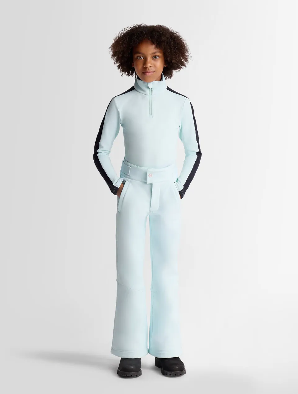 fusalp-sinope-sous-pull-ski-enfant-demi-zip image 1