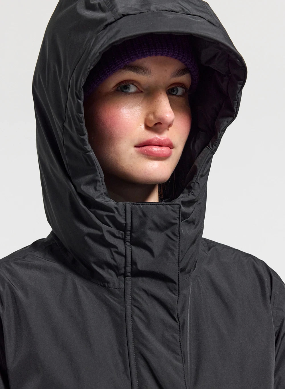 pyrenex-easy-parka-imperm-able-femme-noire-duvet-naturel image 5