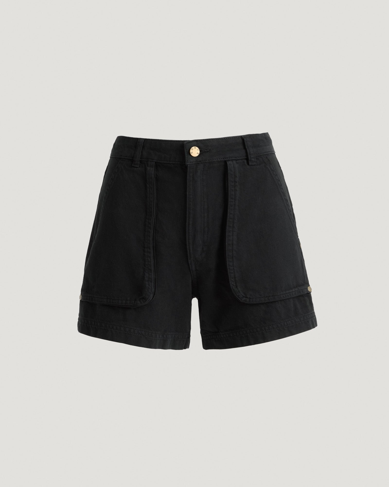 kanuk-kegaska-short-cargo-en-coton-taille-haute-femme image 2
