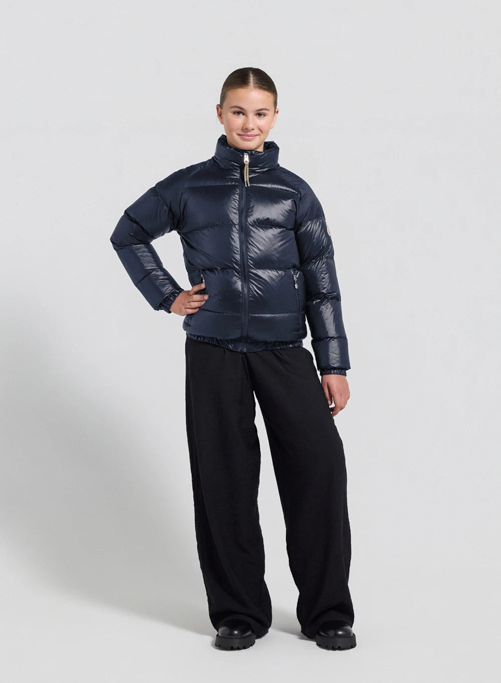pyrenex-vintage-mythic-doudoune-enfant-bleu-marine-8-16-ans image 4