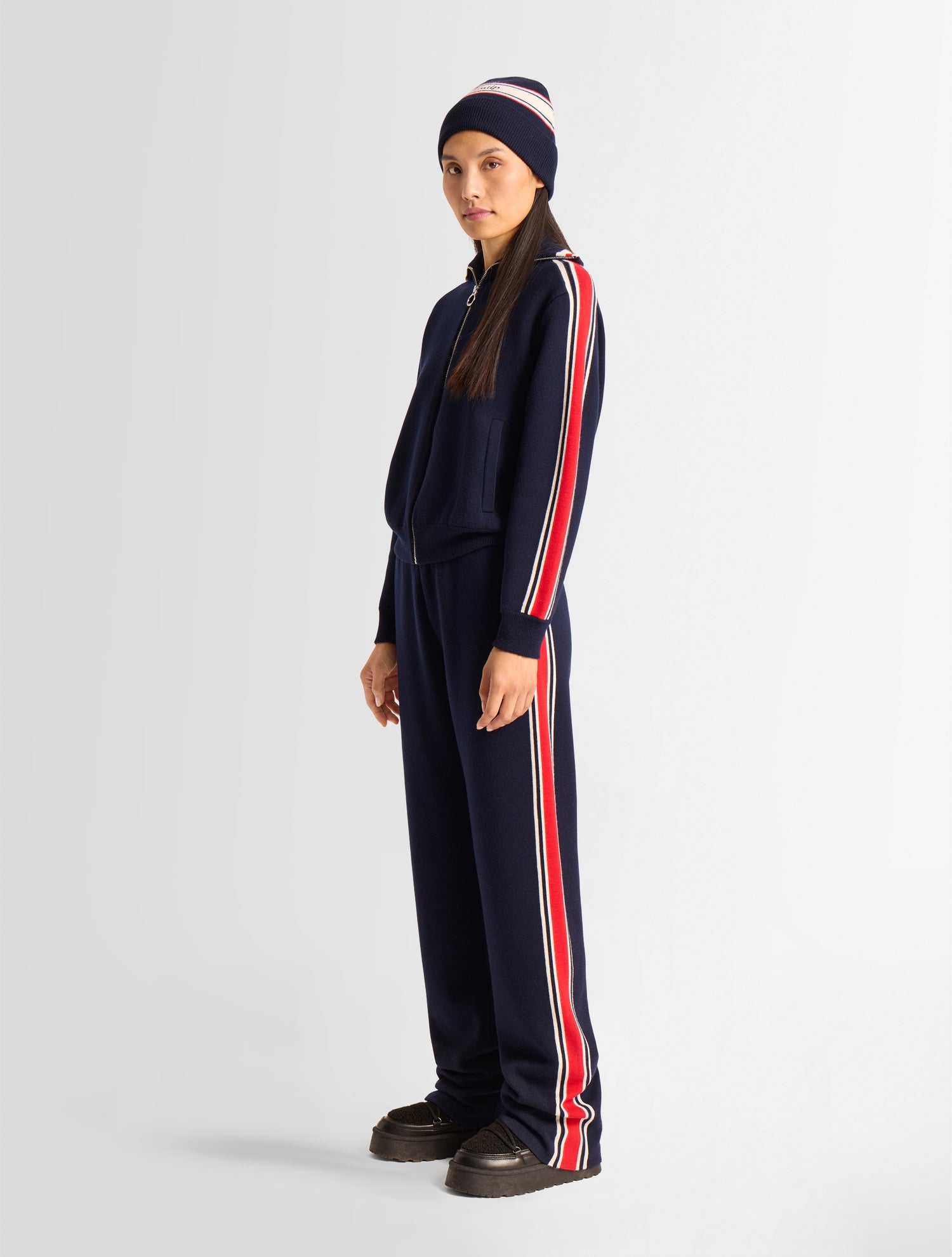 fusalp-benada-pant-pantalon-double-face-bande-intarsia image 2