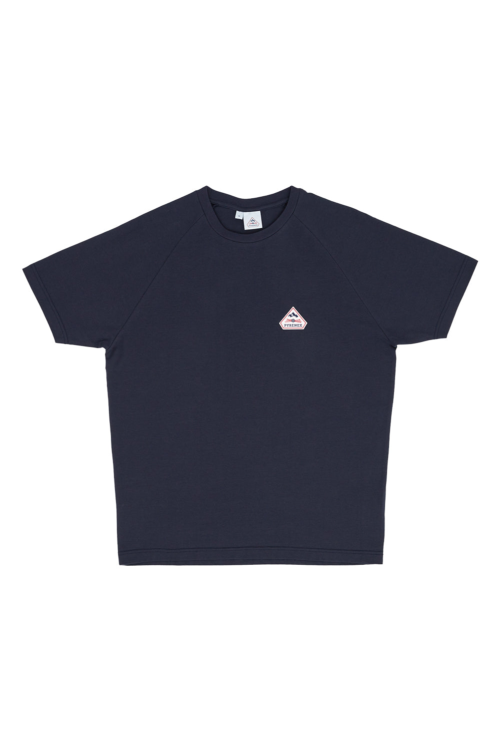 t-shirt-unisexe-en-coton-biologique-pyrenex-corto-bleu-marine image 5