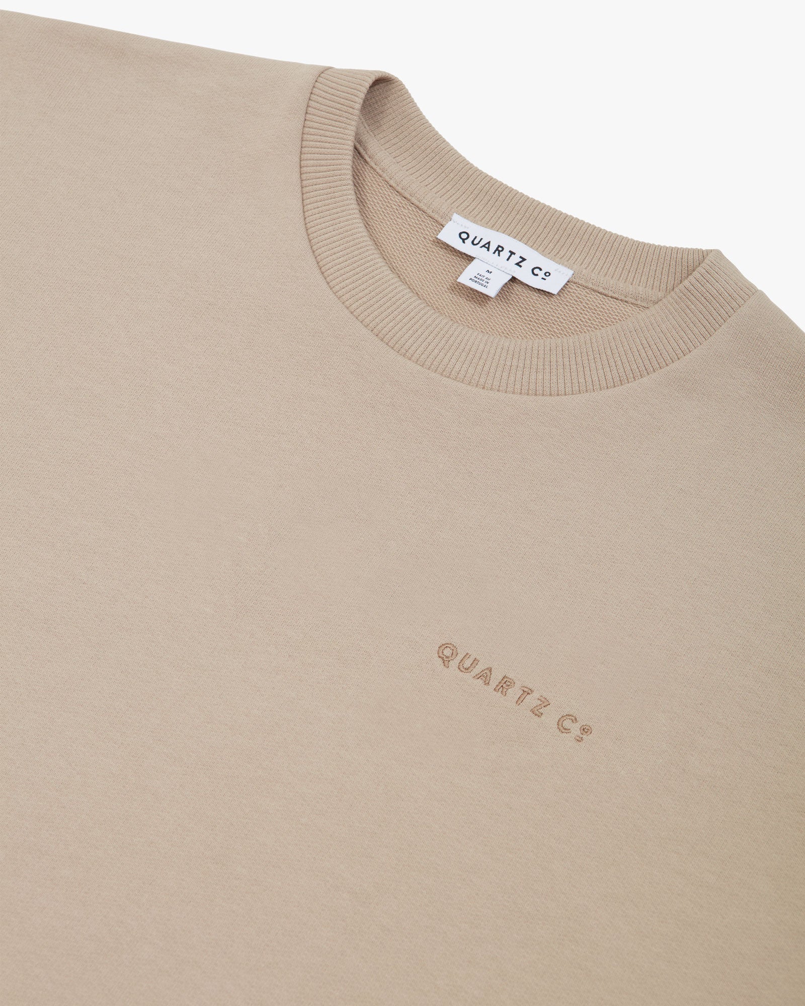 quartz-co-daxon-sweat-col-rond-coton-bio-380-g-m2 image 7