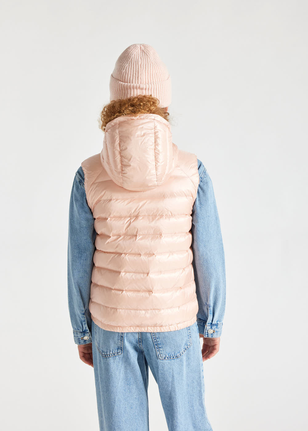 pyrenex-cheslin-doudoune-sans-manche-enfant-peach-whip image 5