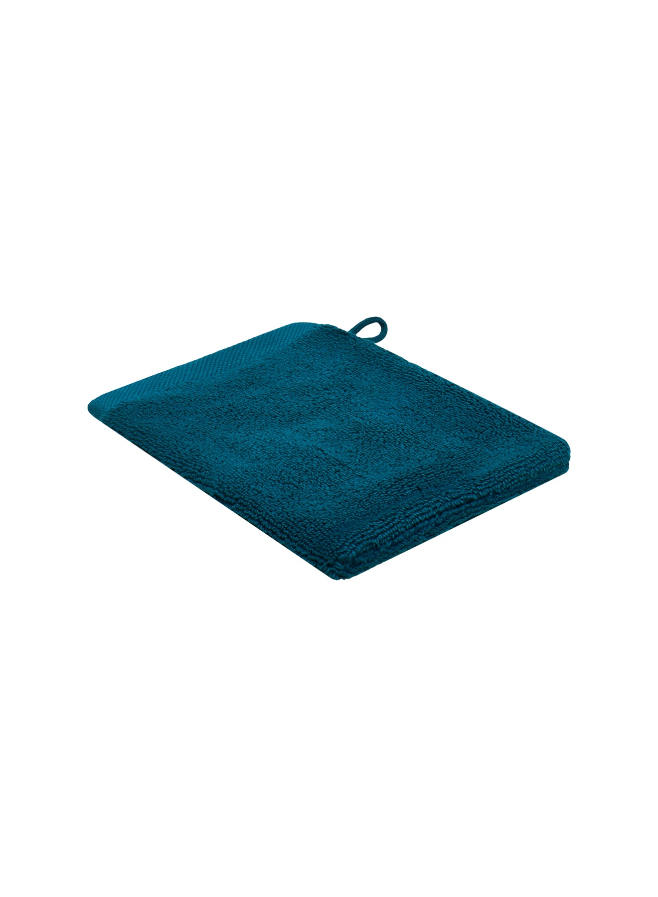 pyrenex-hana-set-de-deux-gants-de-toilette-bleu-paon image 3