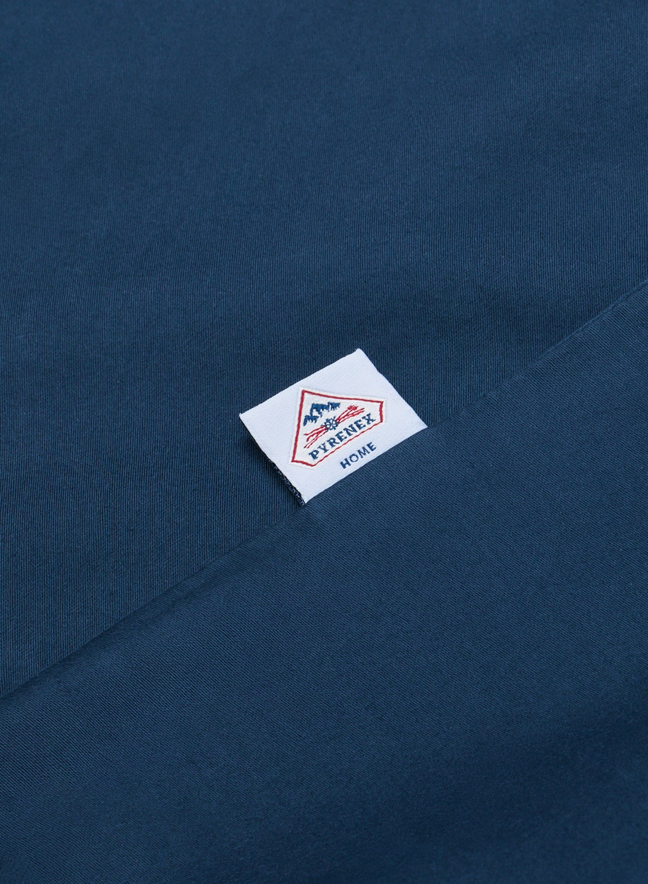 pyrenex-lily-drap-housse-uni-bleu-encre-coton-bio-tencel-lyocell image 2