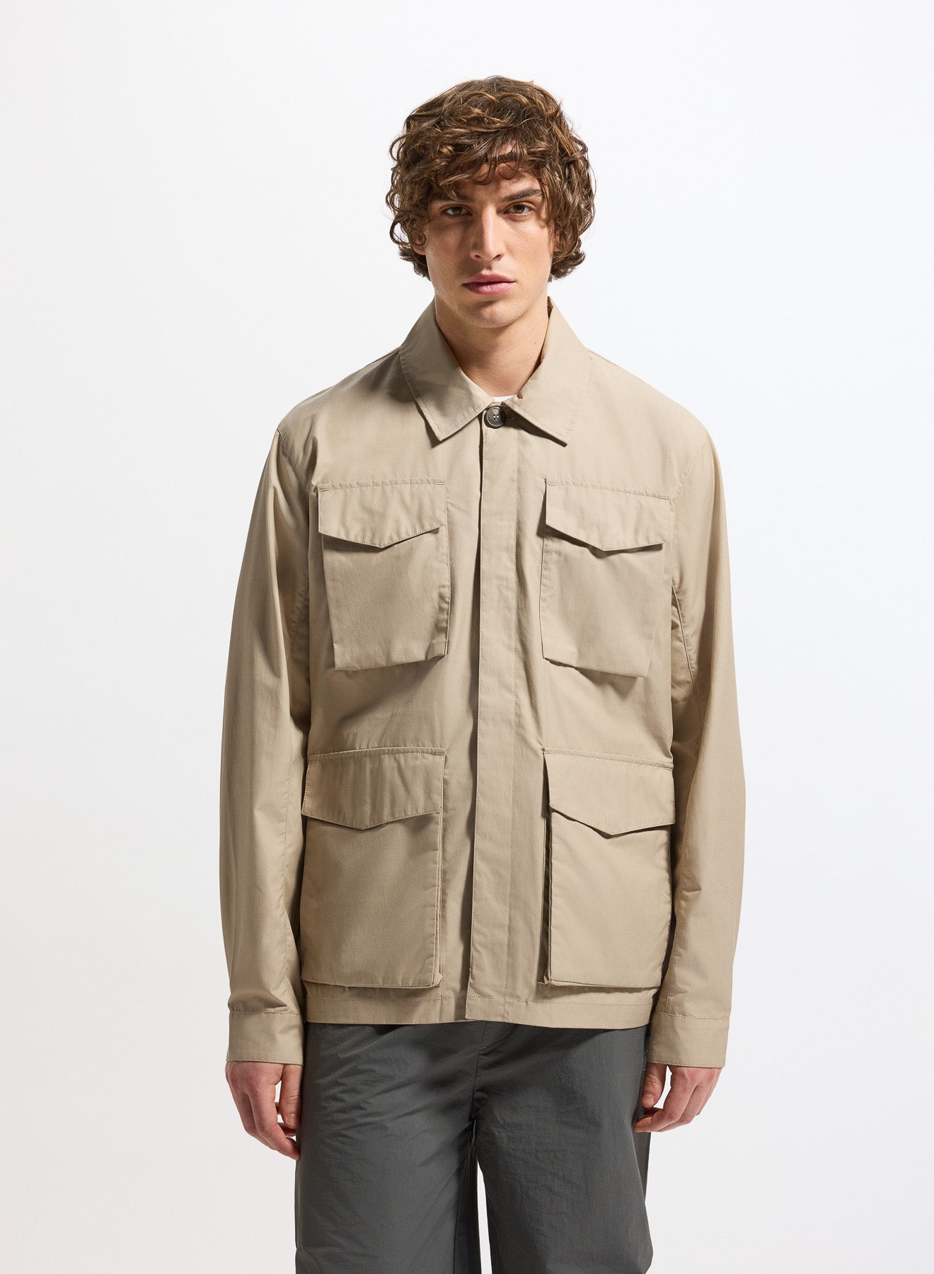veste-l-g-re-homme-pyrenex-field-beige image 1