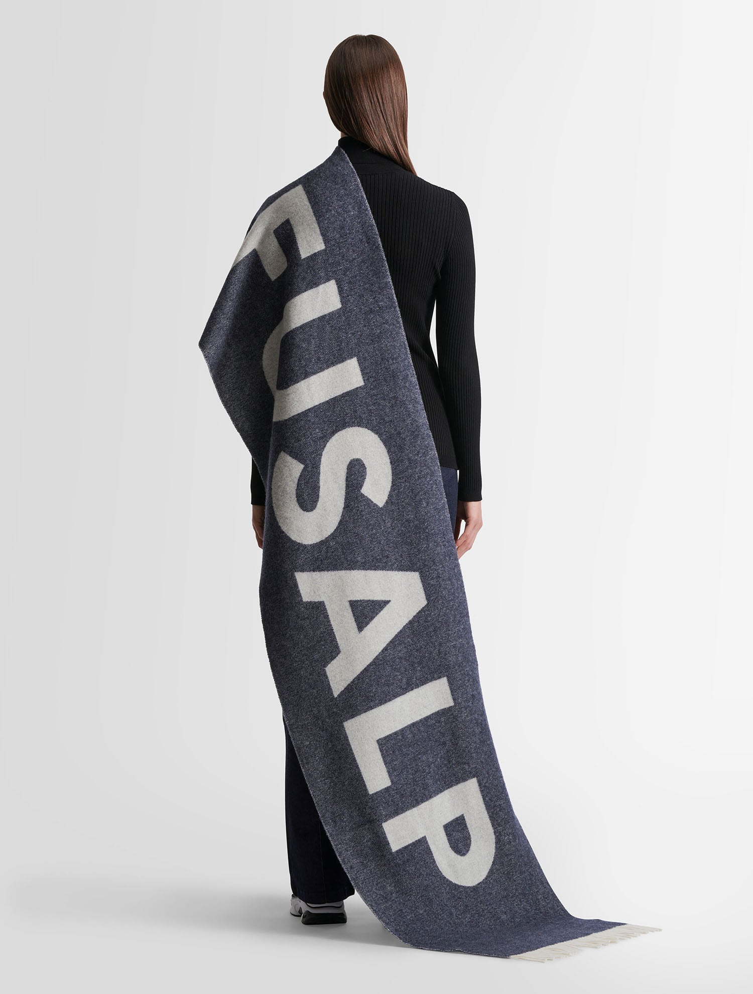 fusalp-charpe-oversize-scarf-xxl-en-jacquard-de-laine-franges image 3