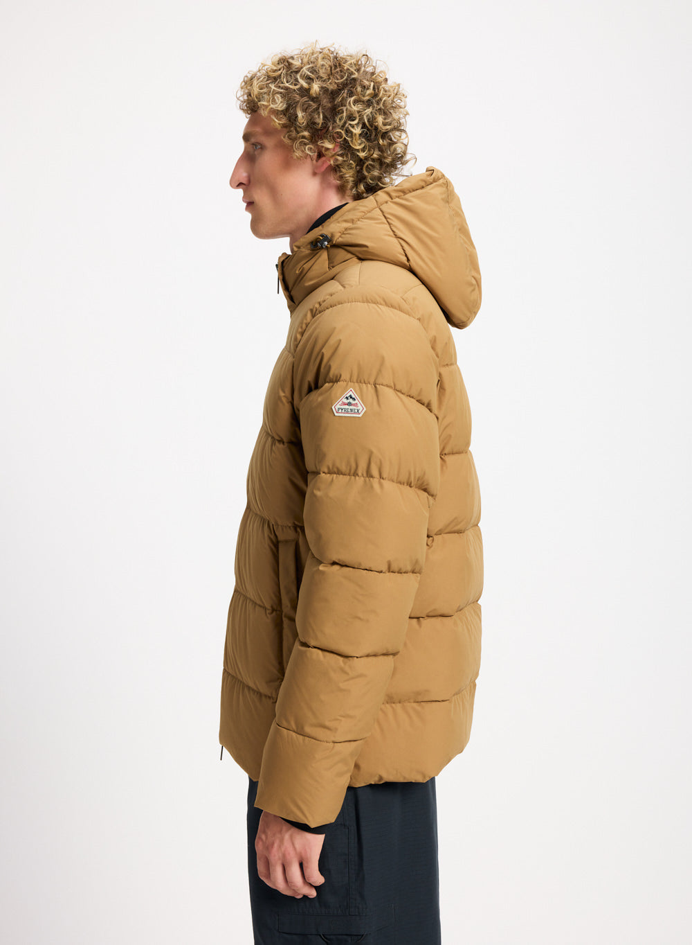 pyrenex-spoutnic-doudoune-homme-capuche-amovible-cuivre image 3