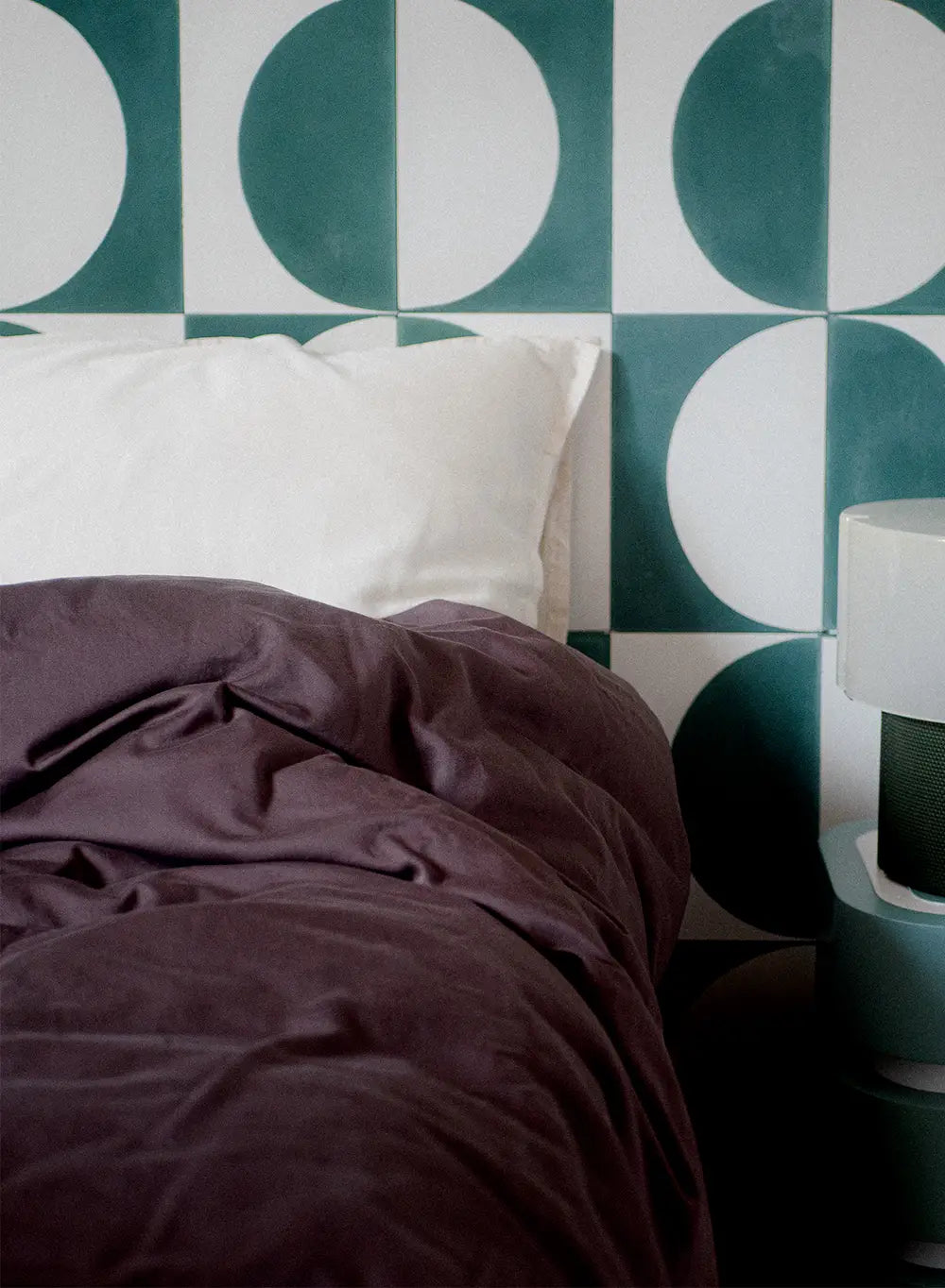 pyrenex-lily-housse-de-couette-unie-marron-coton-bio-et-tencel-lyocell image 1
