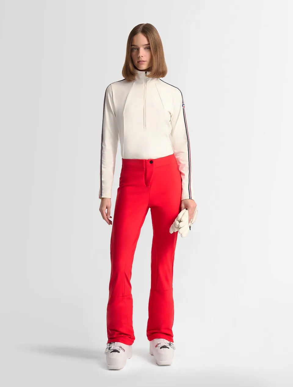 fusalp-sous-pull-stellia-top-col-montant-powerstretch-gratt image 1