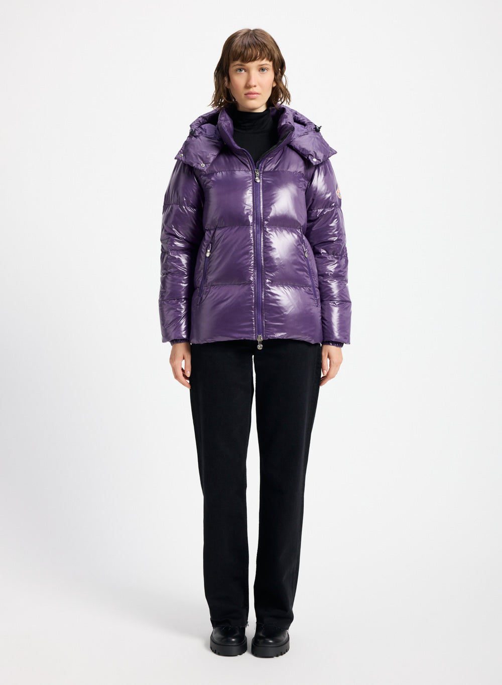 pyrenex-lively-doudoune-brillante-femme-violette image 2