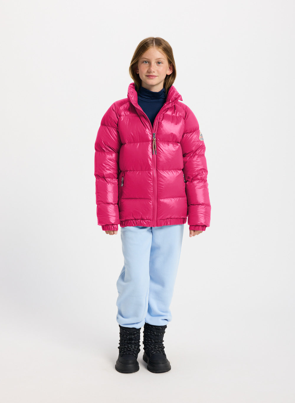 pyrenex-vintage-mythic-doudoune-enfant-fuchsia image 3