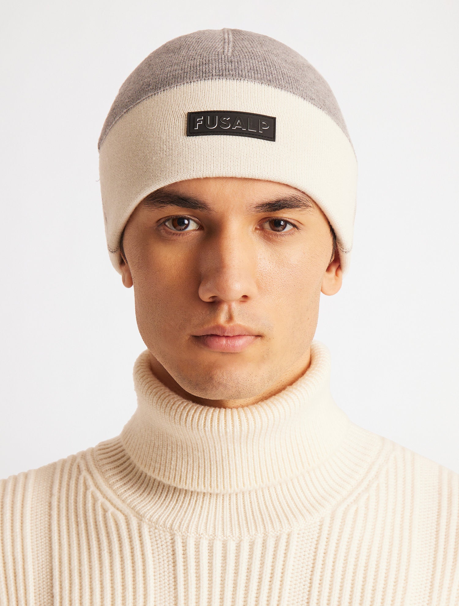 fusalp-nieve-bonnet-en-laine-bicolore image 4