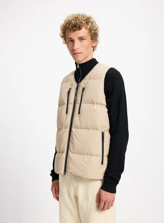 pyrenex-solace-gilet-sans-manches-homme-beige image 1
