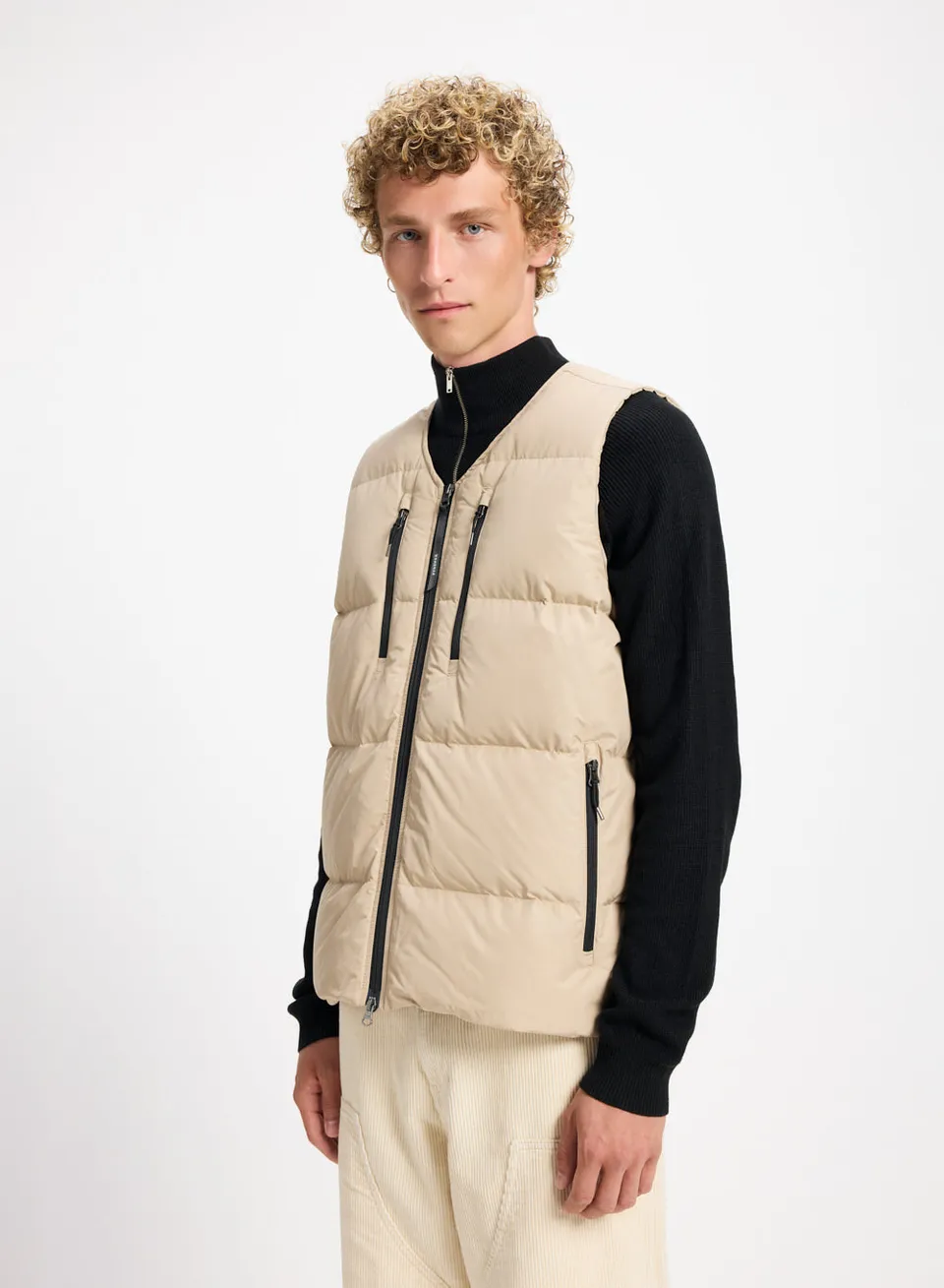 pyrenex-solace-gilet-sans-manches-homme-beige image 1