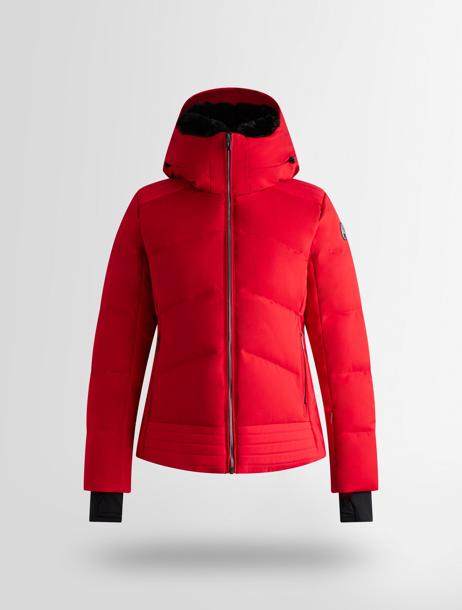 fusalp-avery-veste-de-ski-femme-matelass-e-fourrure image 5