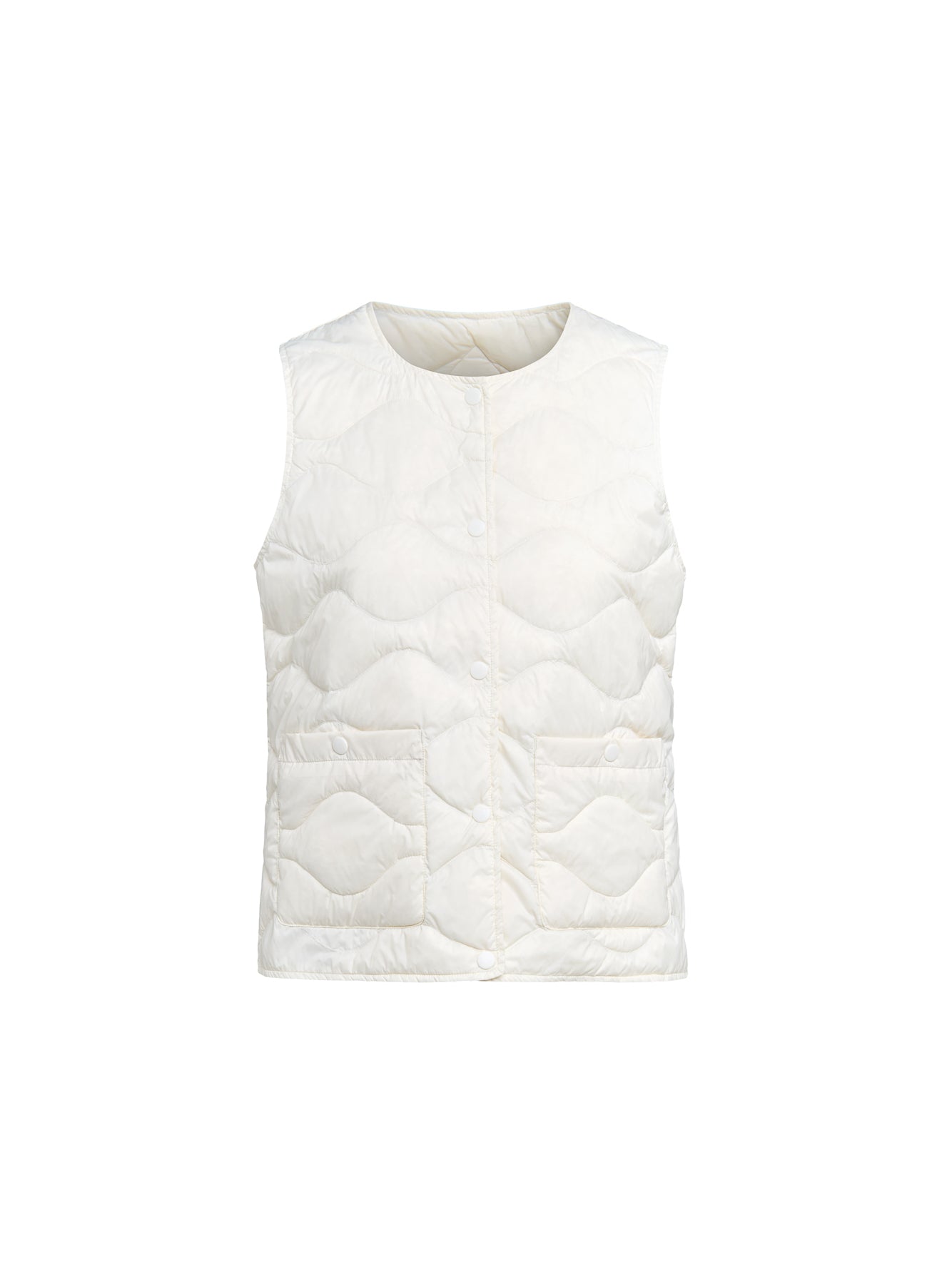 pyrenex-orite-vest-doudoune-femme-sans-manches-blanche-ultra-l-g-re image 5