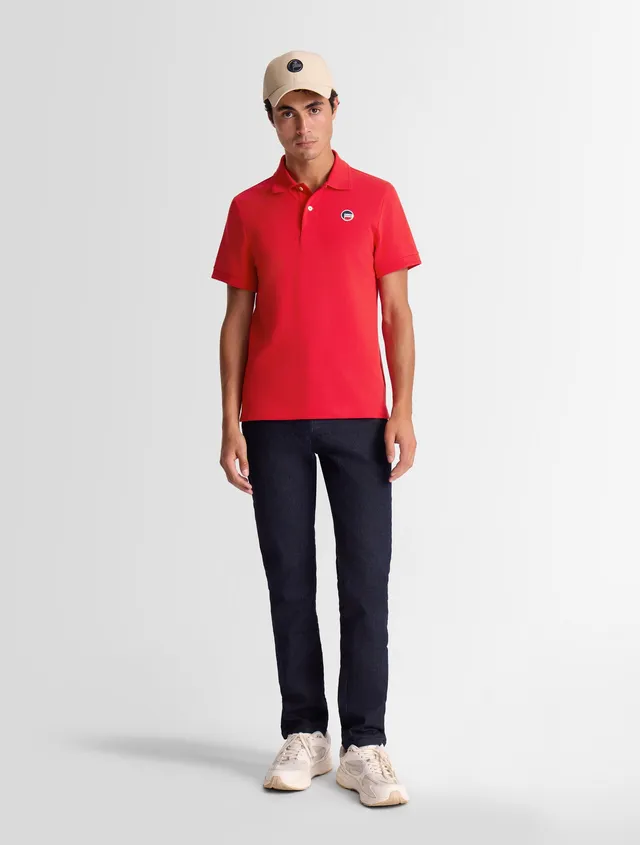 polo-manches-courtes-fusalp-elbin-coton-piqu-ajust image 1