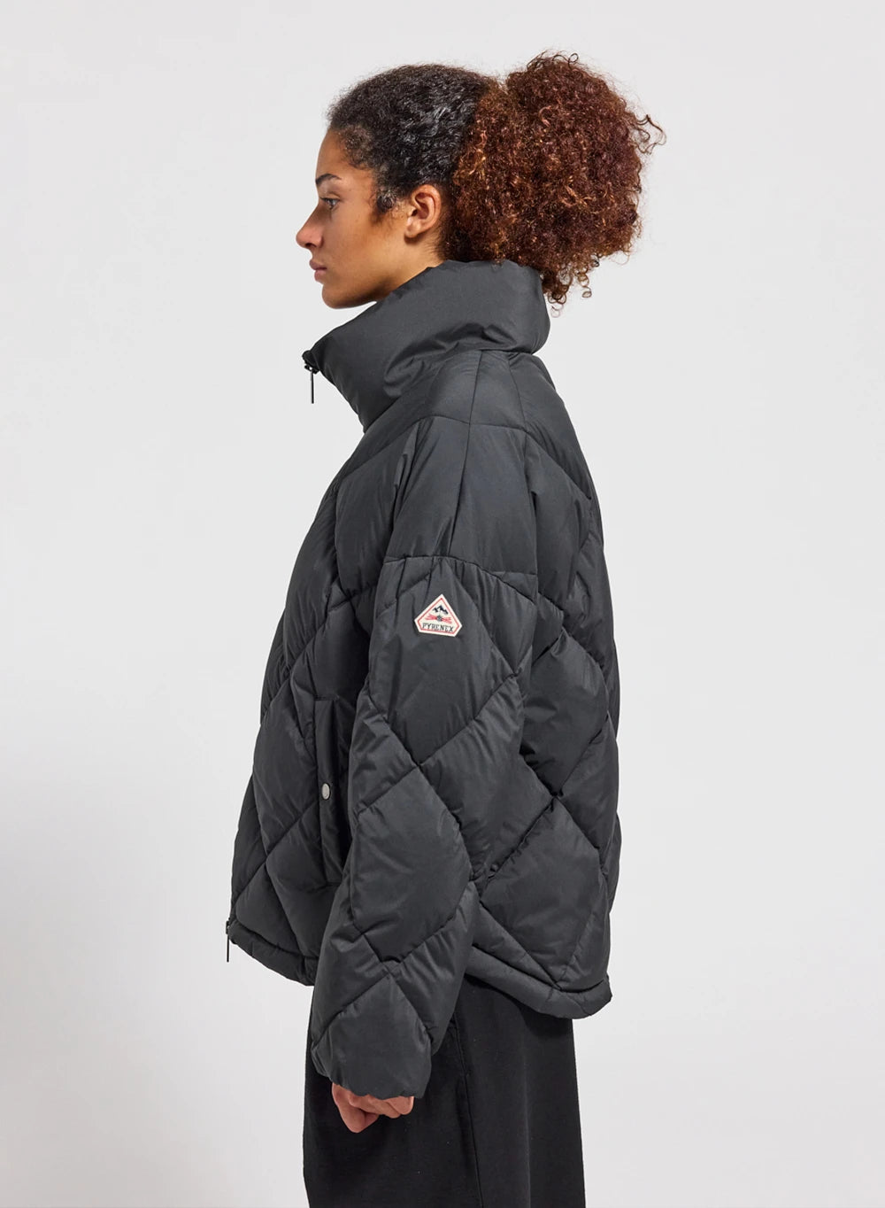 pyrenex-adele-doudoune-oversize-col-enveloppant-femme-noire image 3