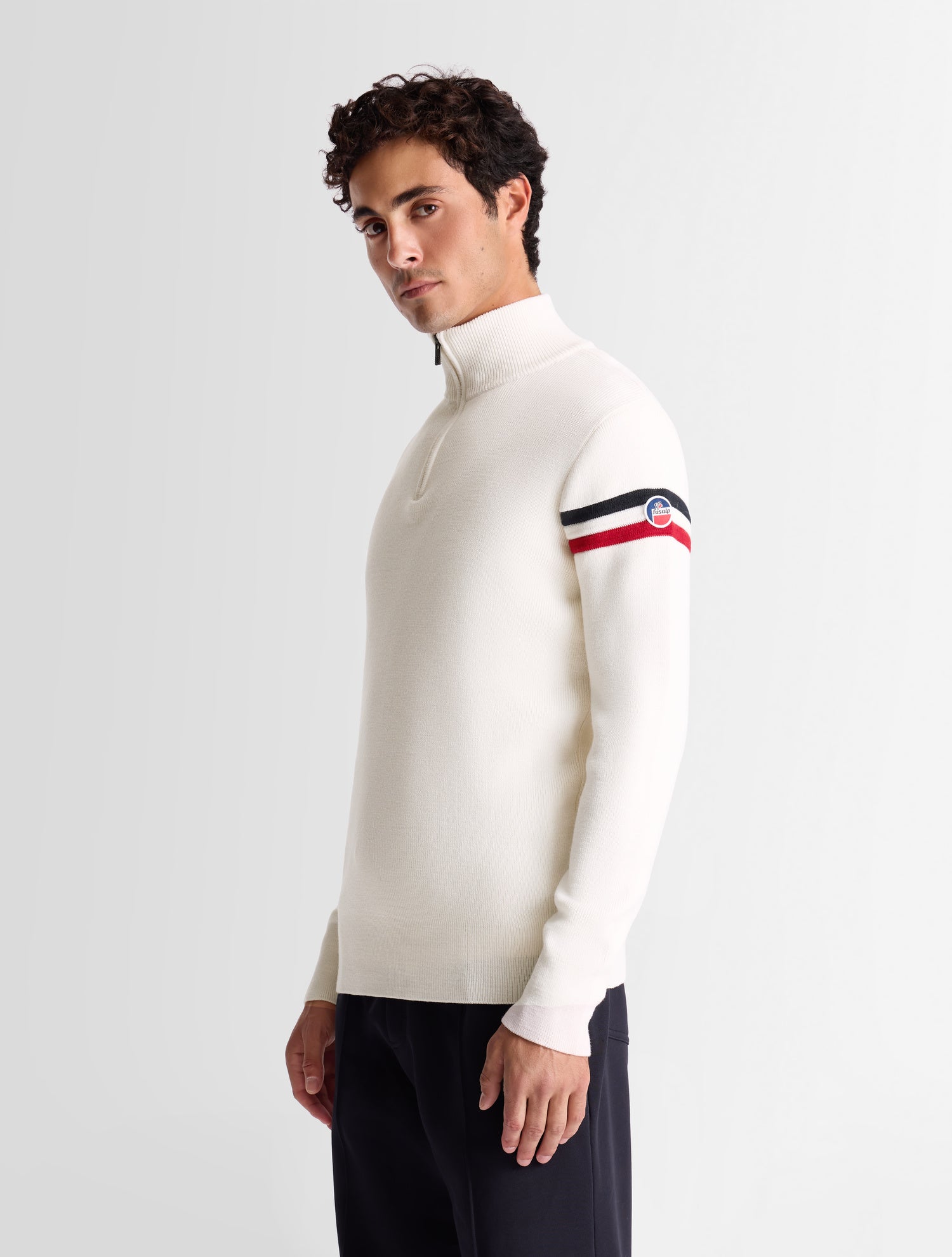 fusalp-wengen-pull-col-camionneur-laine-m-rinos-homme image 2