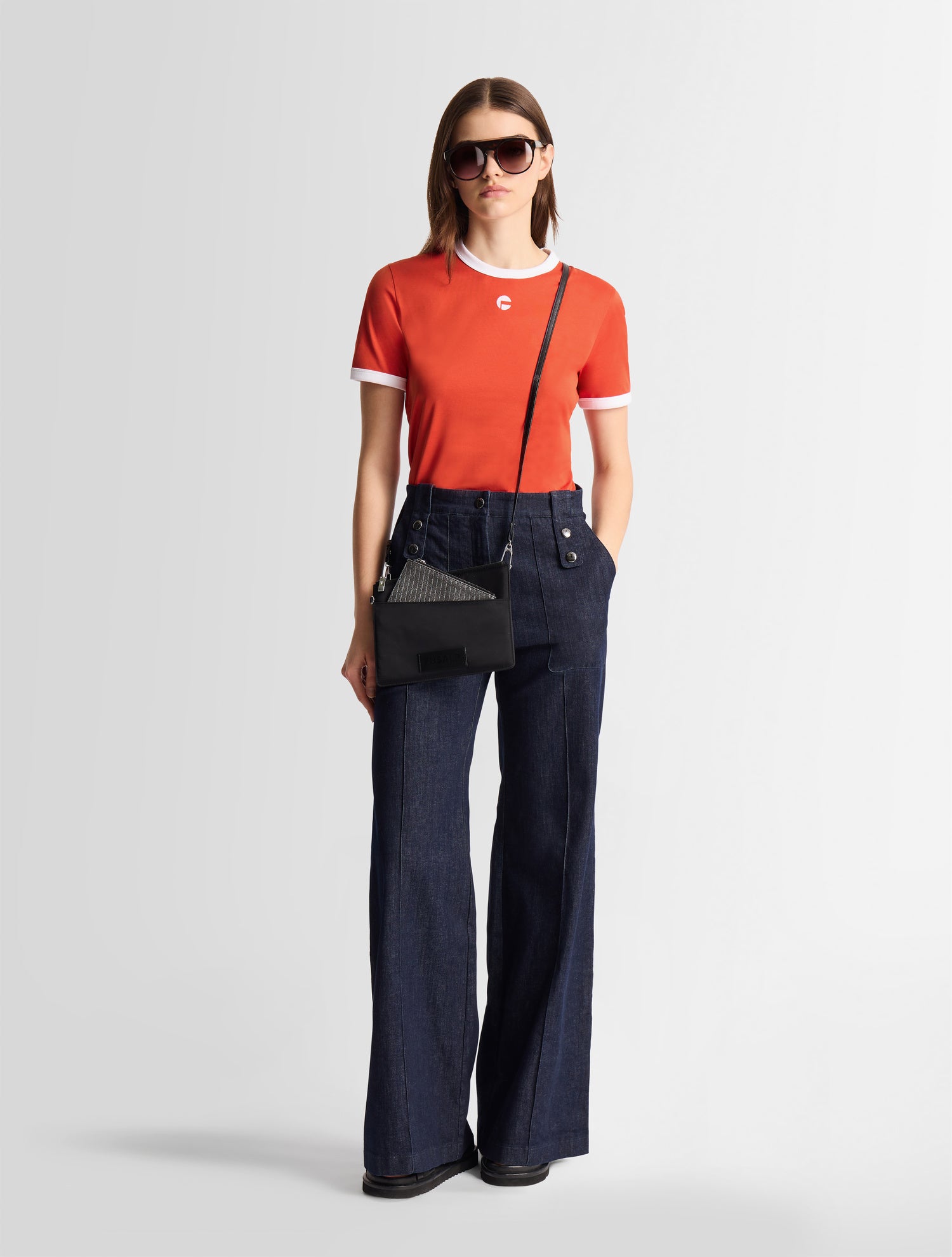 fusalp-tanixa-t-shirt-coton-femme-logo-brod image 1