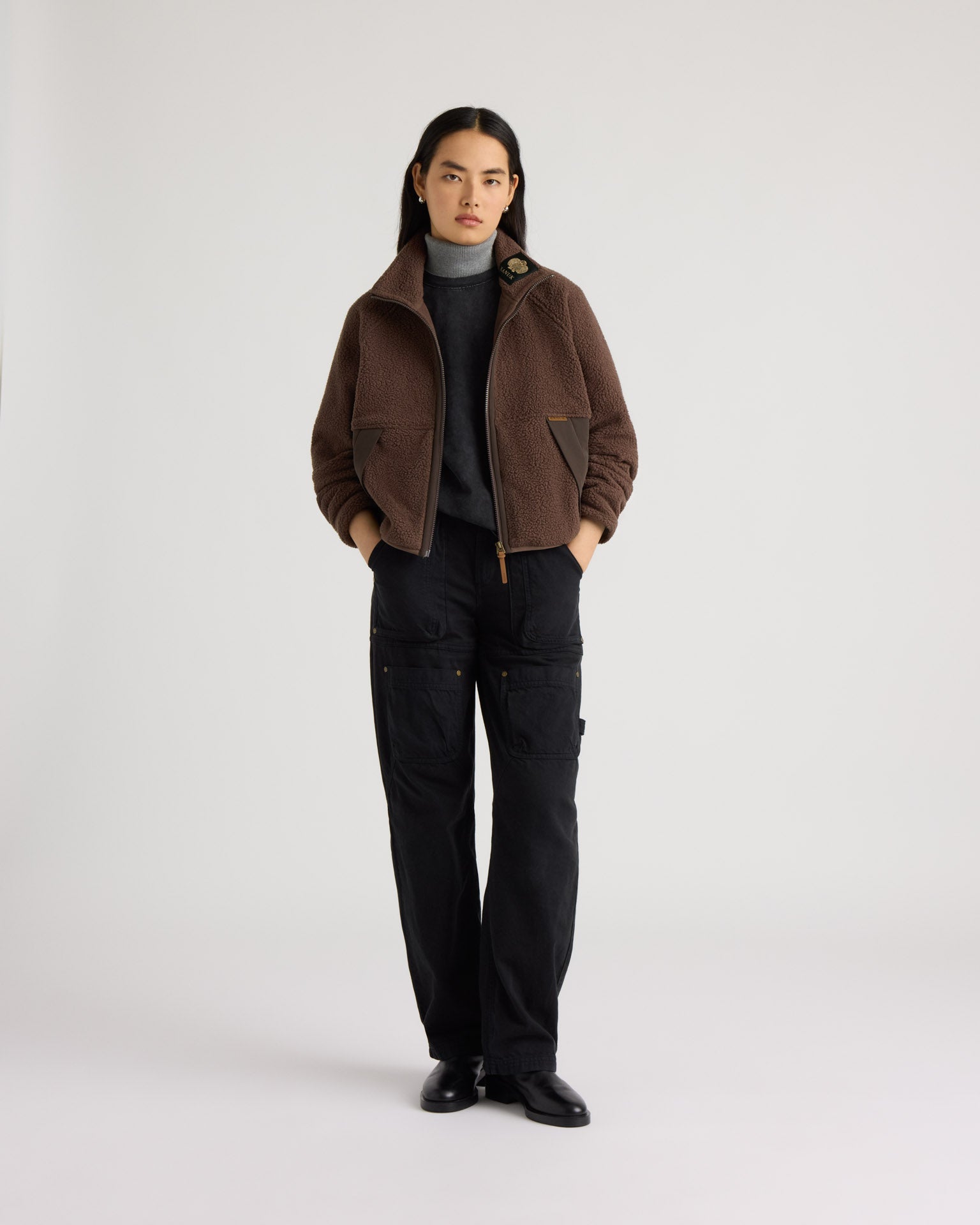 kanuk-becassine-chandail-polaire-sherpa-zipp image 3
