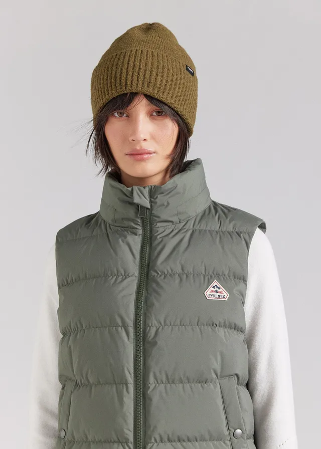 pyrenex-soazig-2-bonnet-en-laine-et-alpaga-khaki image 1