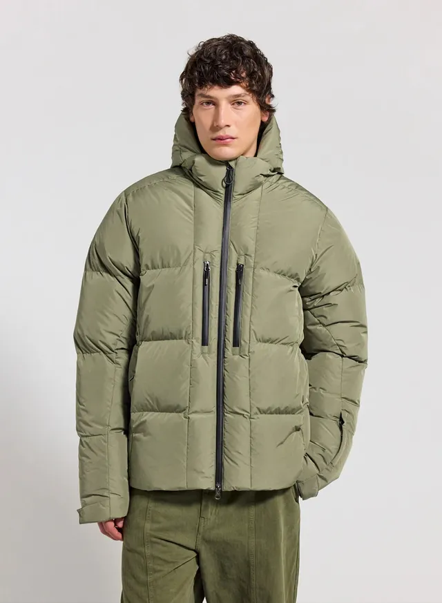 pyrenex-impulse-doudoune-capuche-homme-kaki-clair image 1