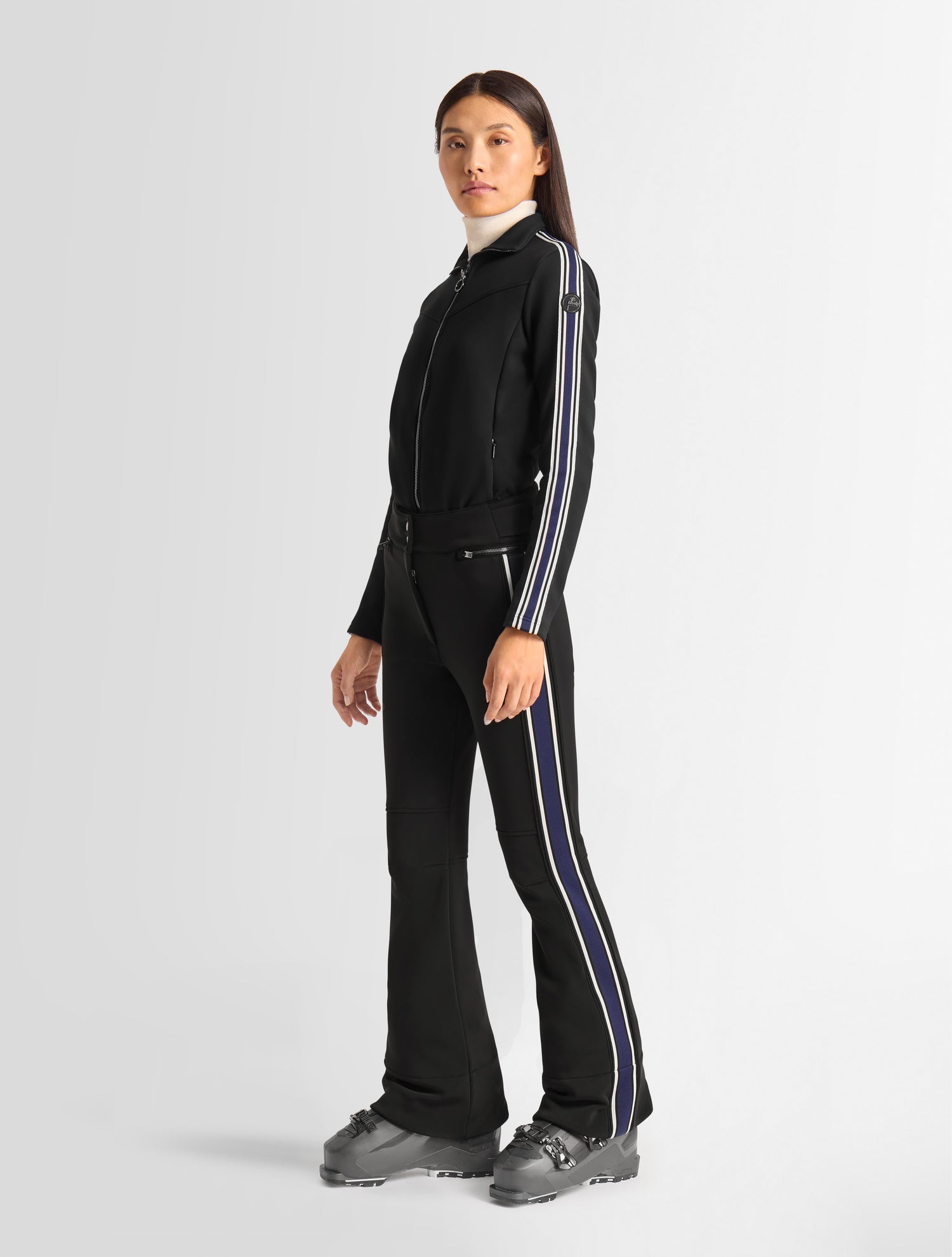 fusalp-elancia-stripe-fuseau-de-ski-femme-schoeller image 2