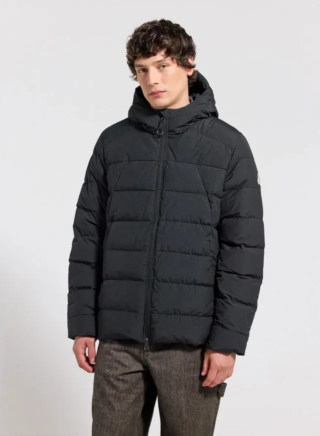 pyrenex-kepler-doudoune-capuche-homme-noire-duvet-fran-ais image 1