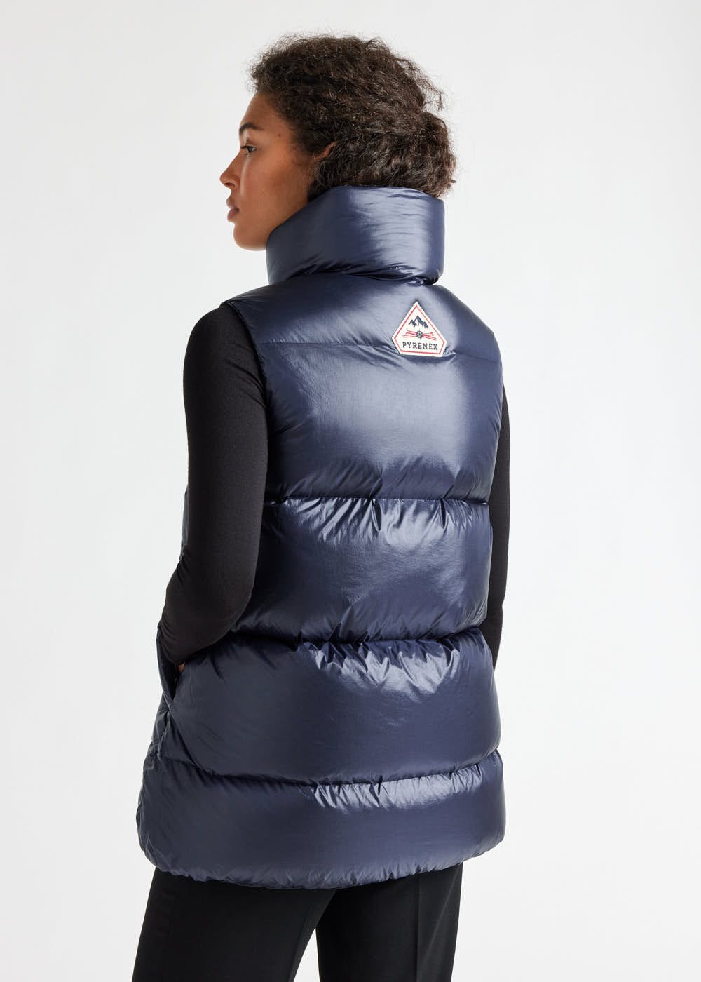 pyrenex-tamara-amiral-doudoune-sans-manche-femme-mi-longue image 3