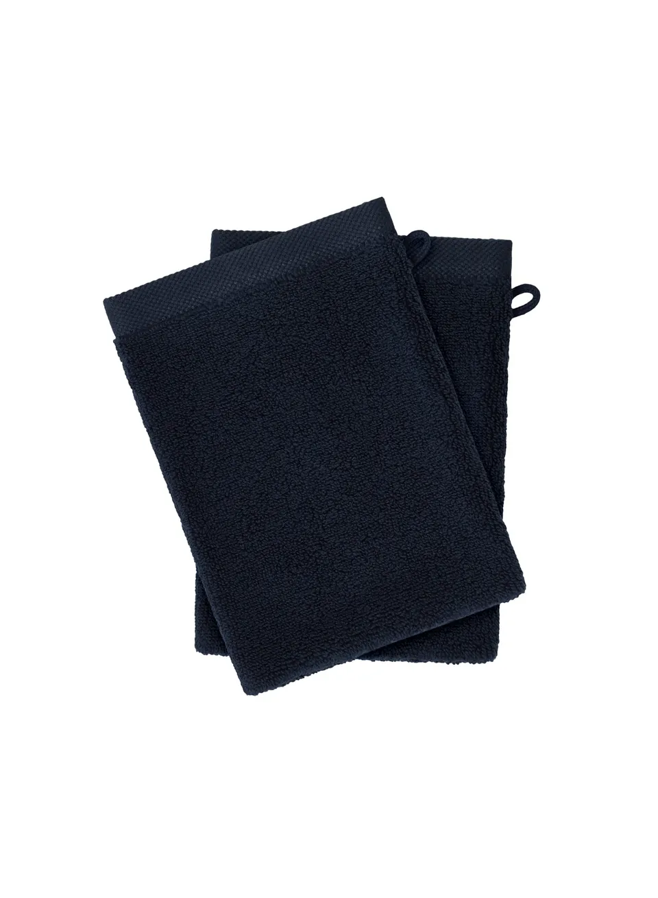 pyrenex-hana-set-2-gants-de-toilette-bleu-fonc image 1