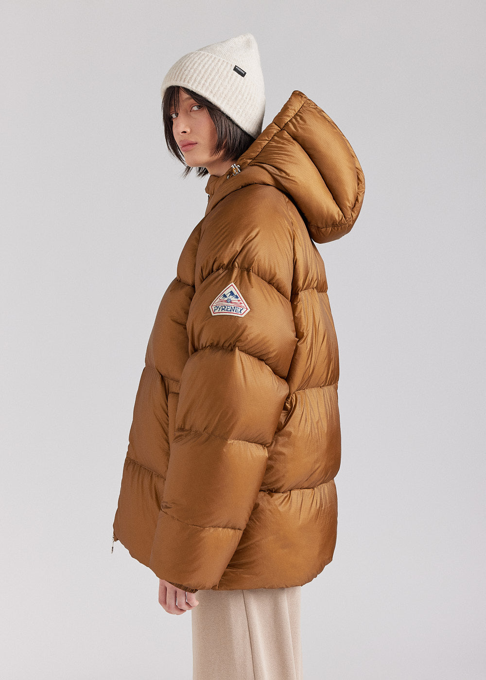 pyrenex-sten-doudoune-unisexe-ripstop-bronze-brown image 5