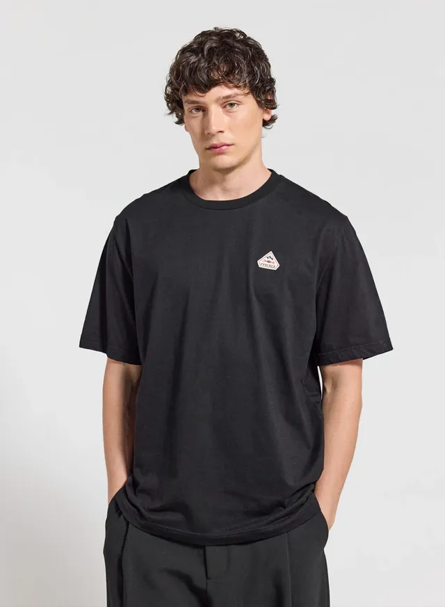 pyrenex-classic-t-shirt-unisexe-coton-biologique-noir image 1