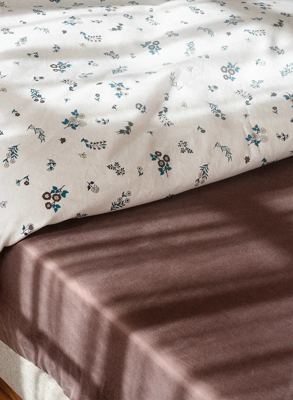 pyrenex-lily-drap-housse-marron-chocolat-coton-bio-et-tencel-lyocell image 1