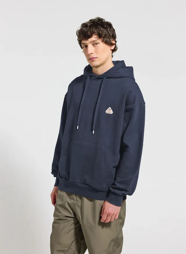 pyrenex-journey-sweat-capuche-unisexe-coton-bio-bleu-marine image 1