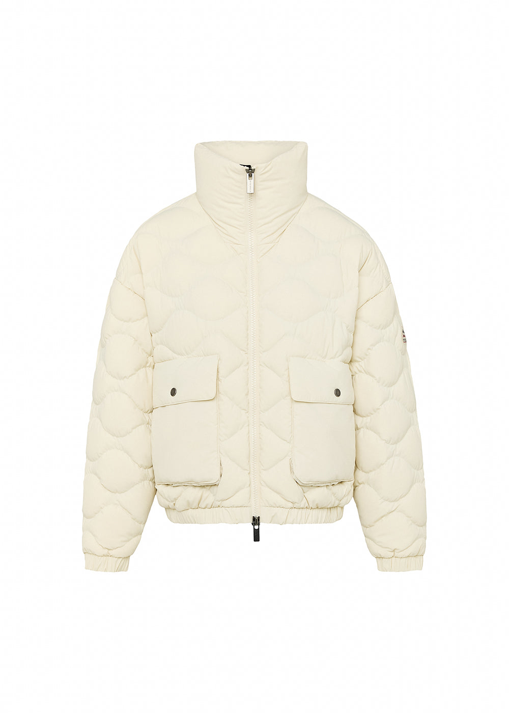 pyrenex-enola-doudoune-courte-bomber-femme-cr-me image 5