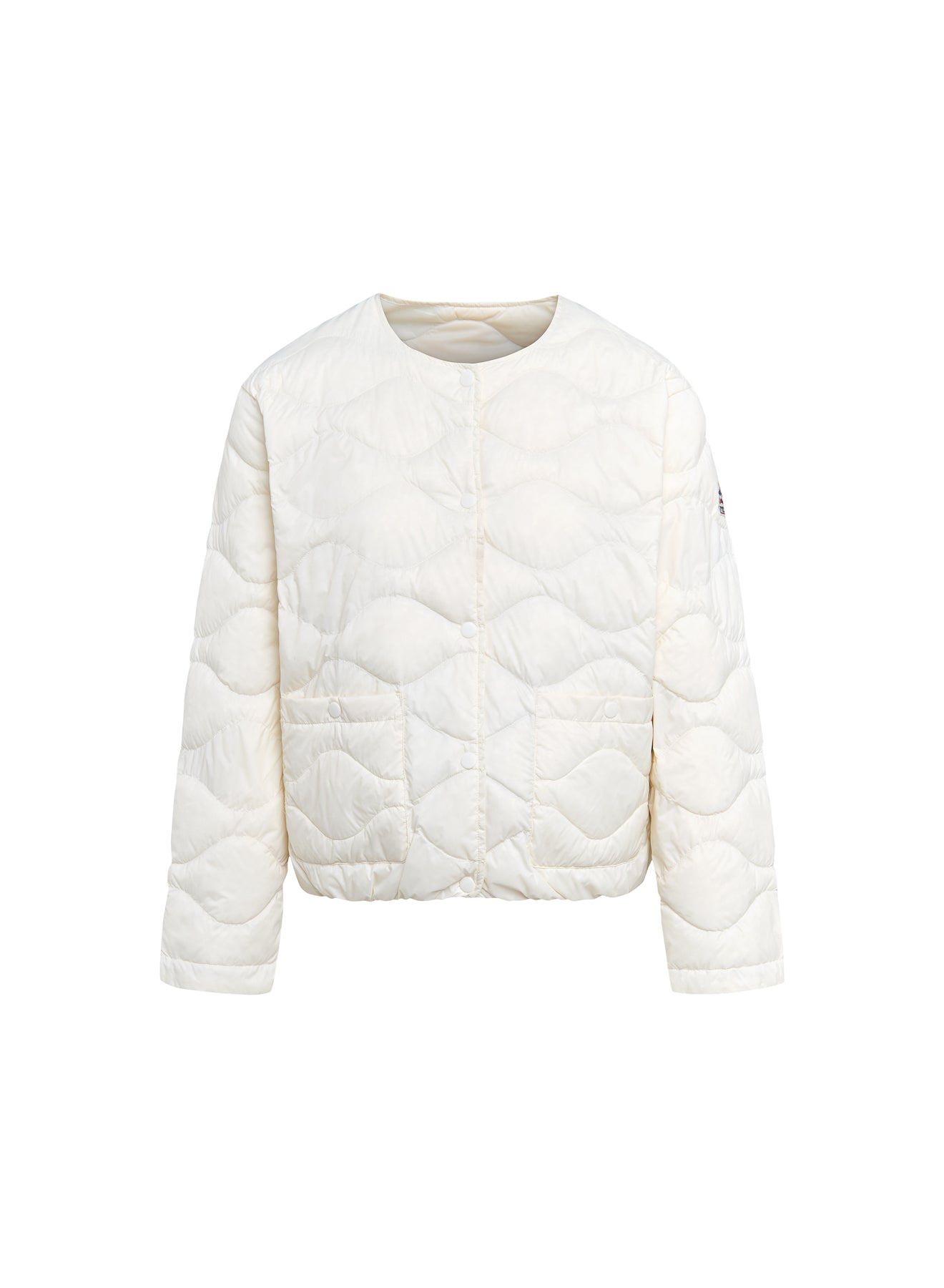 doudoune-ultra-l-g-re-femme-pyrenex-orite-blanche-boutons-pression image 6