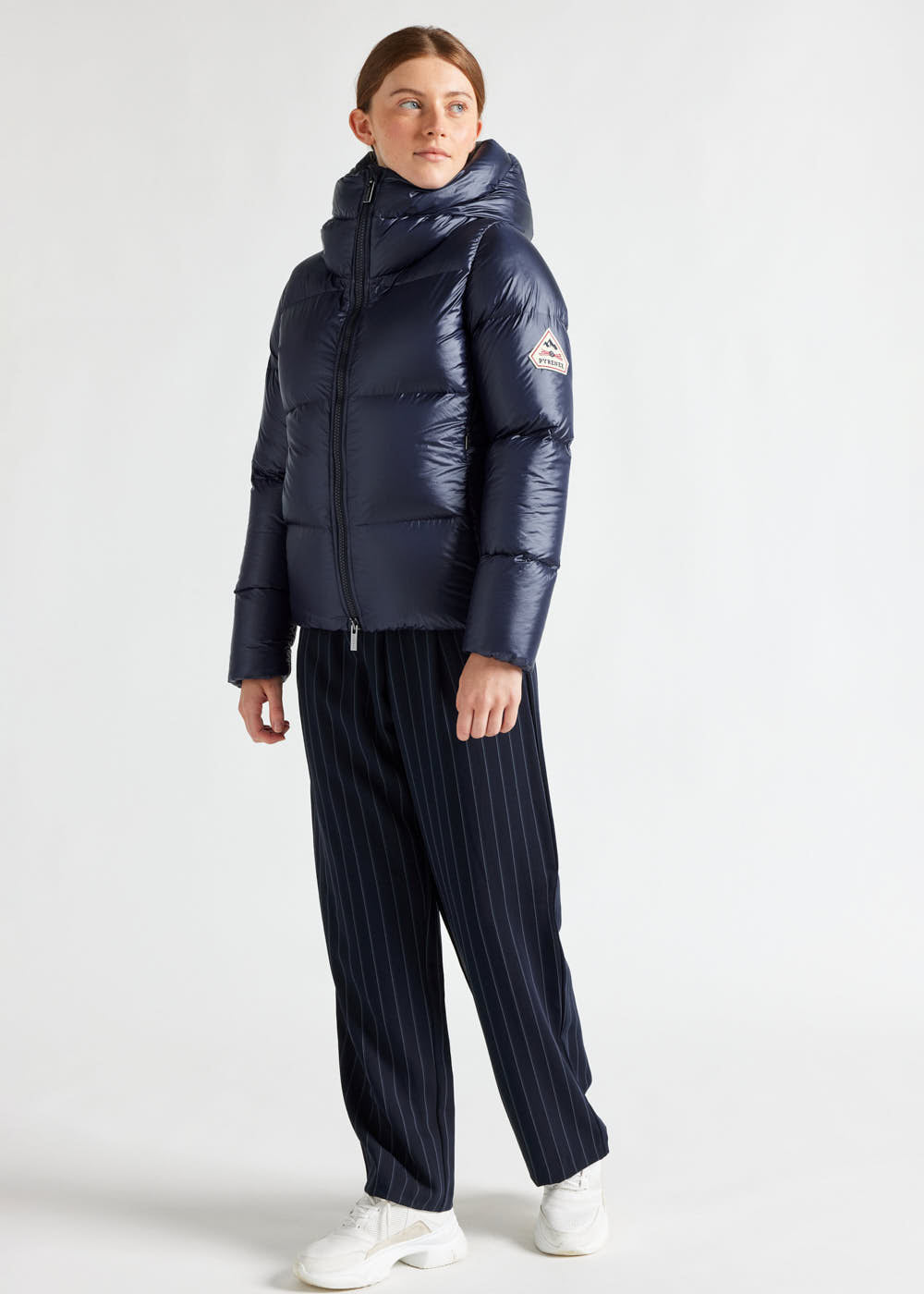 pyrenex-karla-doudoune-femme-capuche-amiral image 2