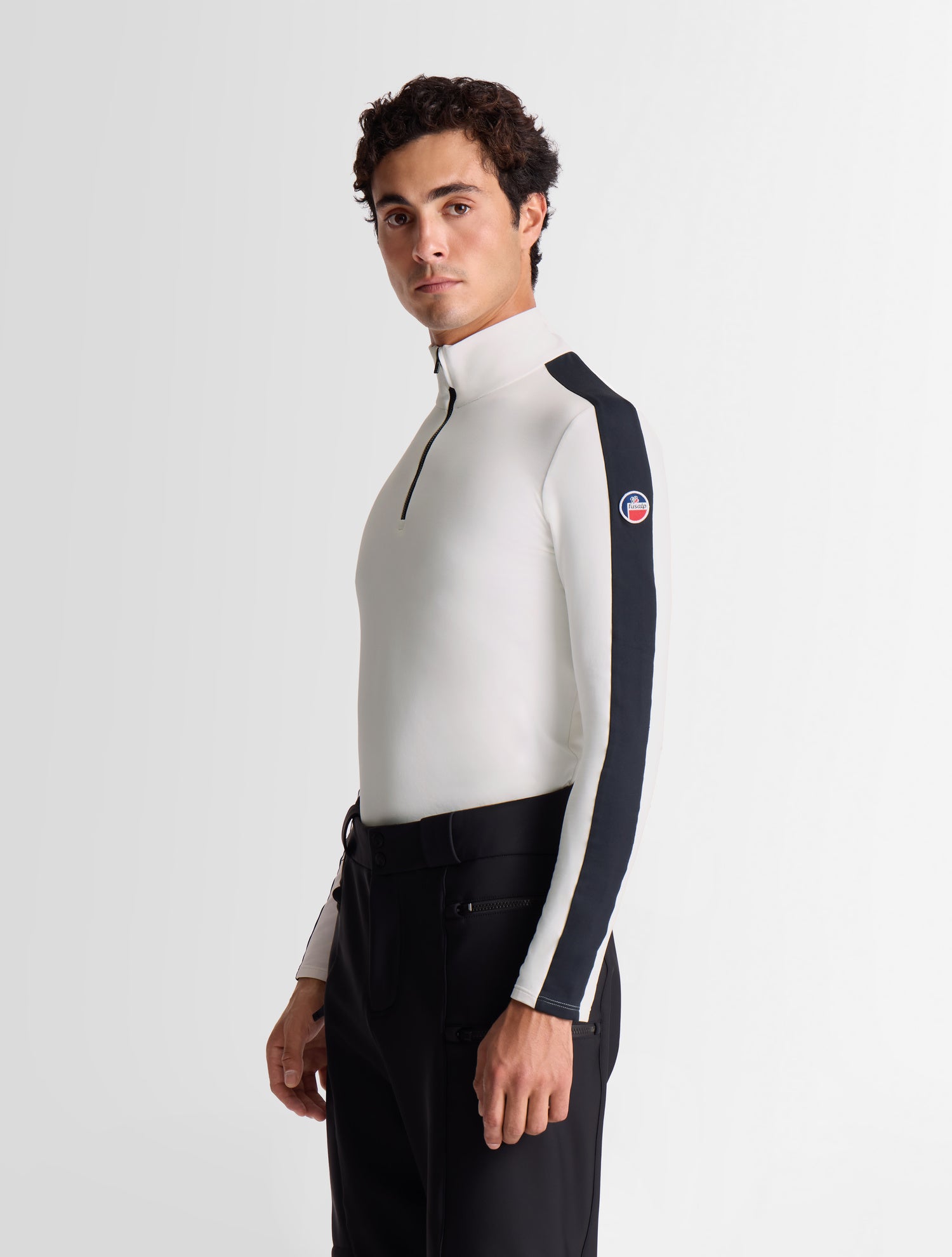 fusalp-alpille-sous-pull-col-zipp-powerstretch image 2