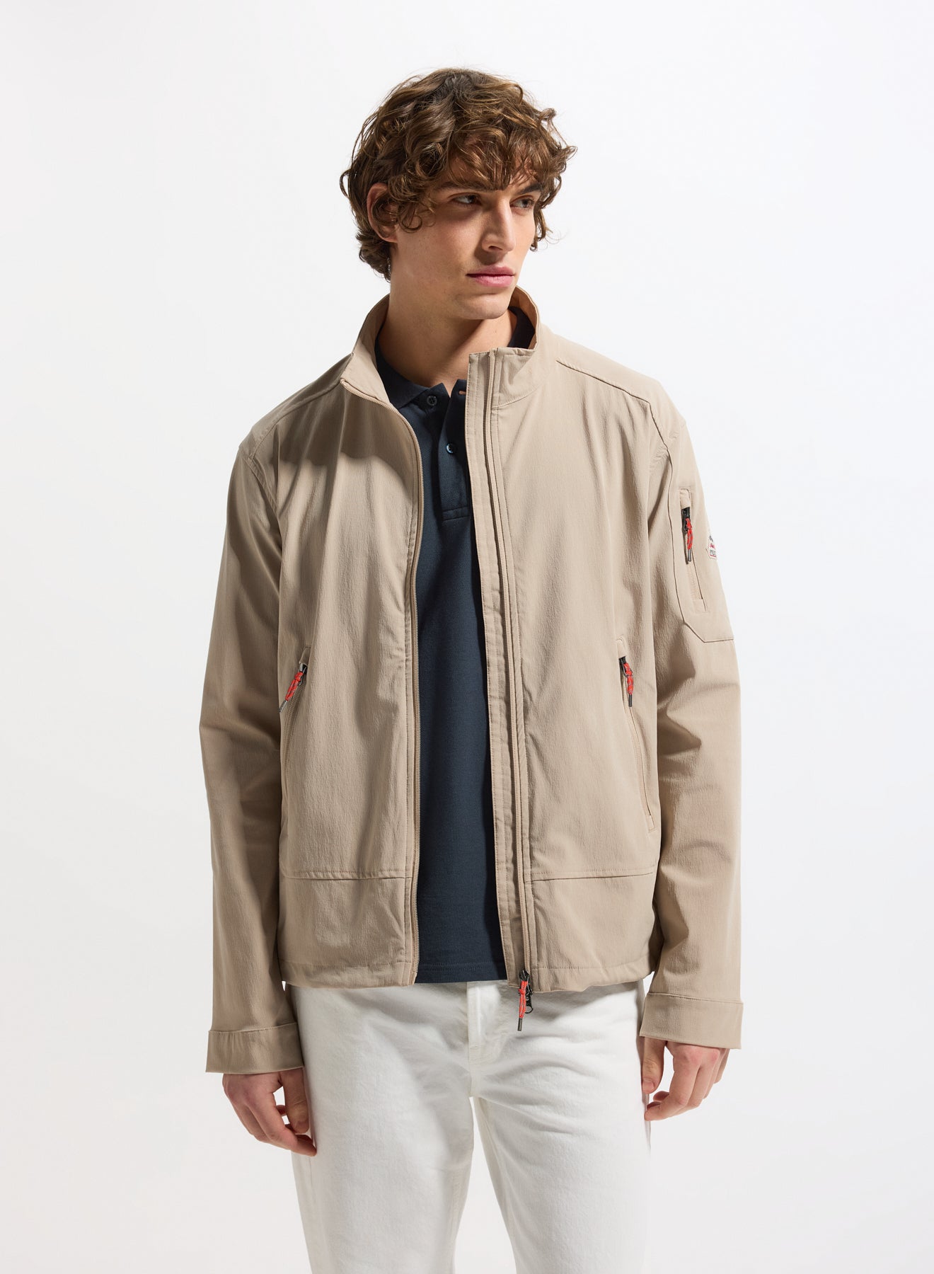 pyrenex-lane-veste-l-g-re-homme-beige-ultra-stretch-coupe-vent image 1