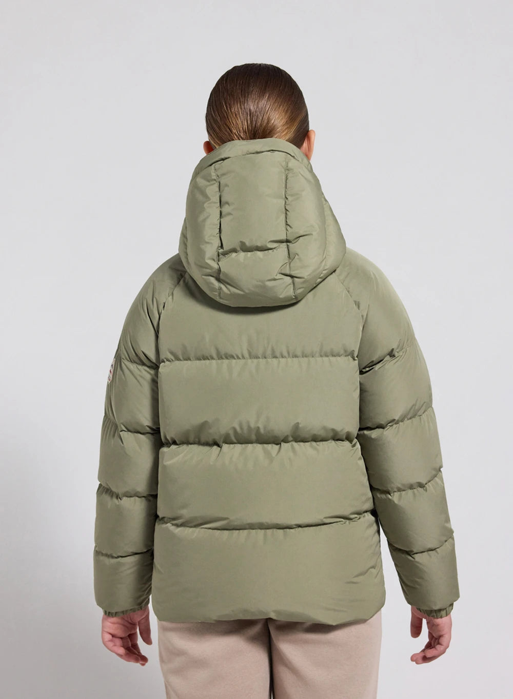 pyrenex-sten-smooth-doudoune-enfant-kaki-clair-capuche image 8