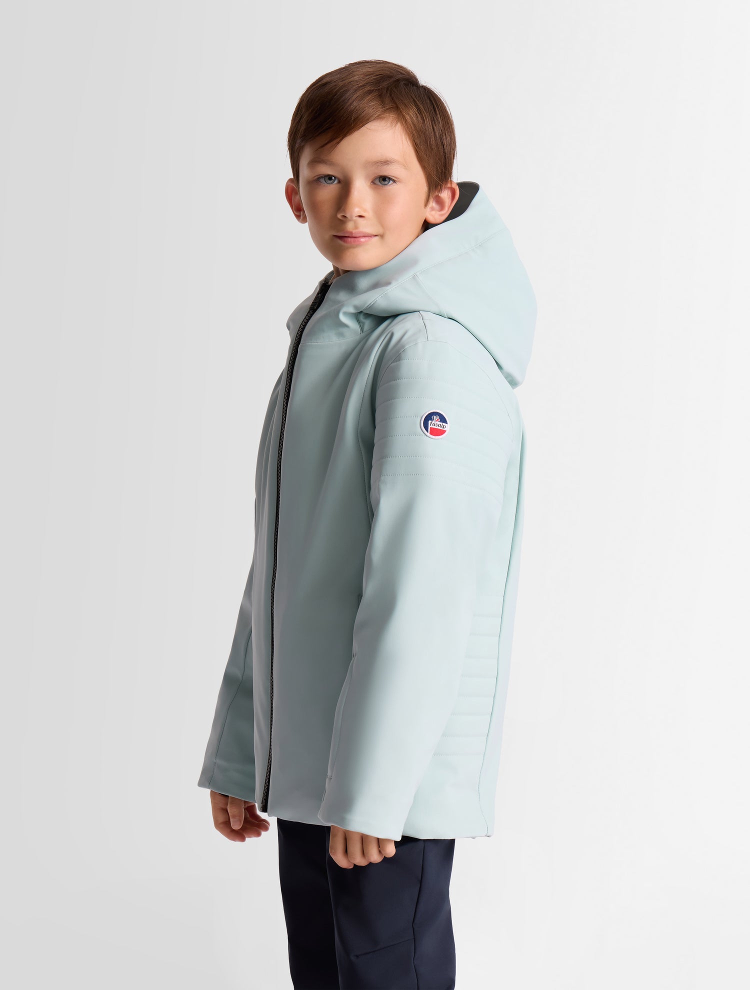 fusalp-power-jr-veste-de-ski-softshell-enfant-doubl-e-polaire image 2