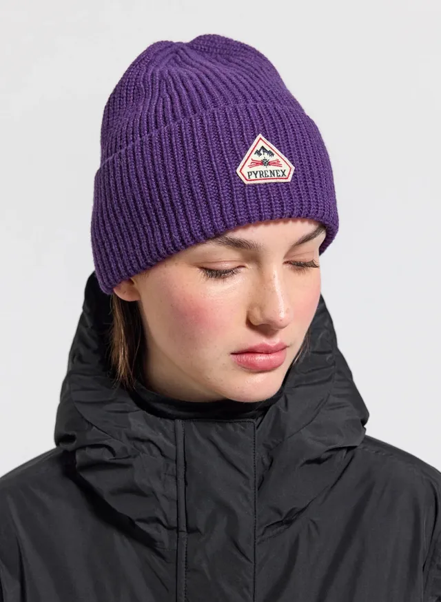 pyrenex-gomma-bonnet-unisexe-bleu-violet image 1