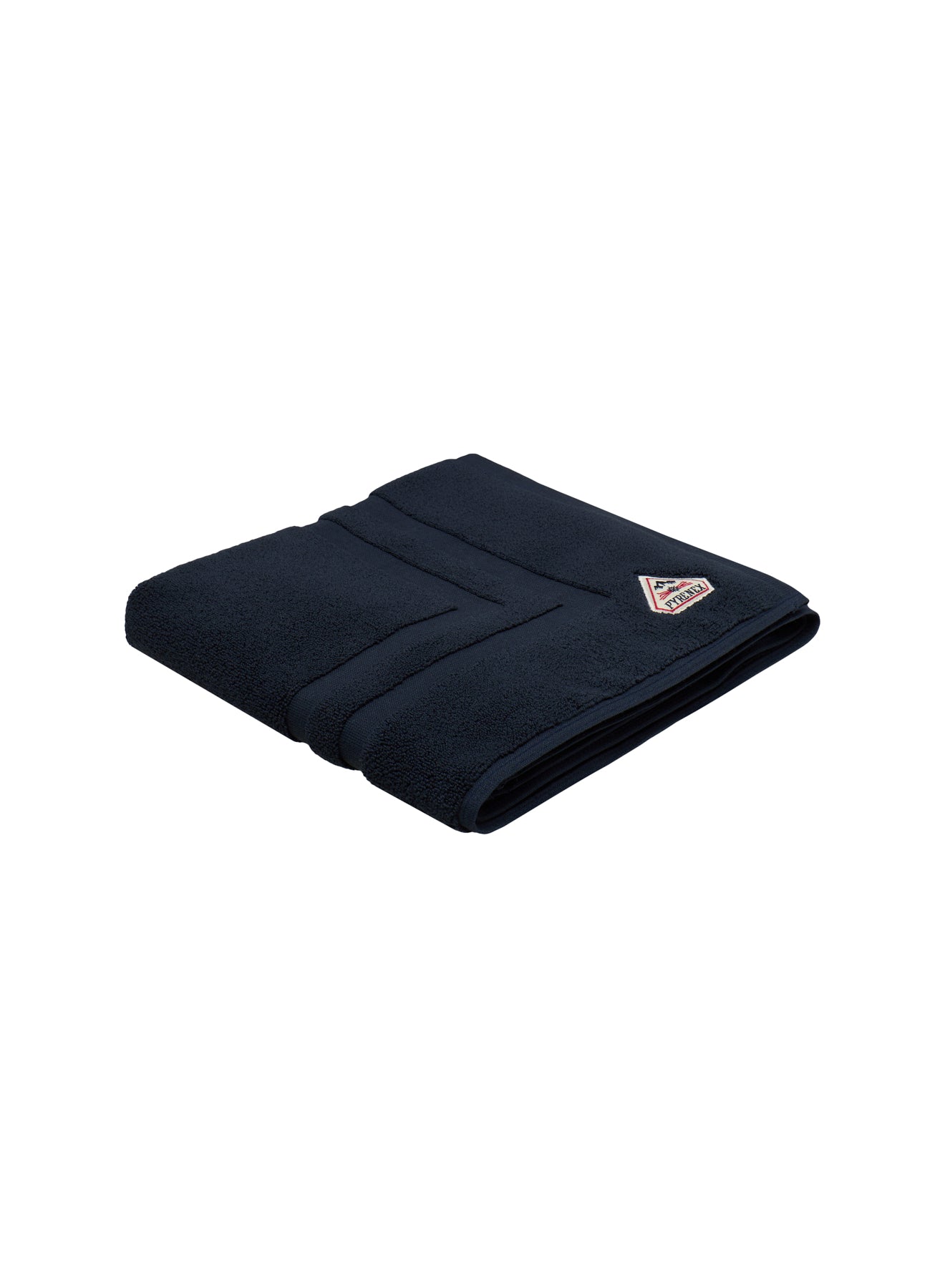 pyrenex-hana-tapis-de-bain-bleu-fonc-100-coton image 2