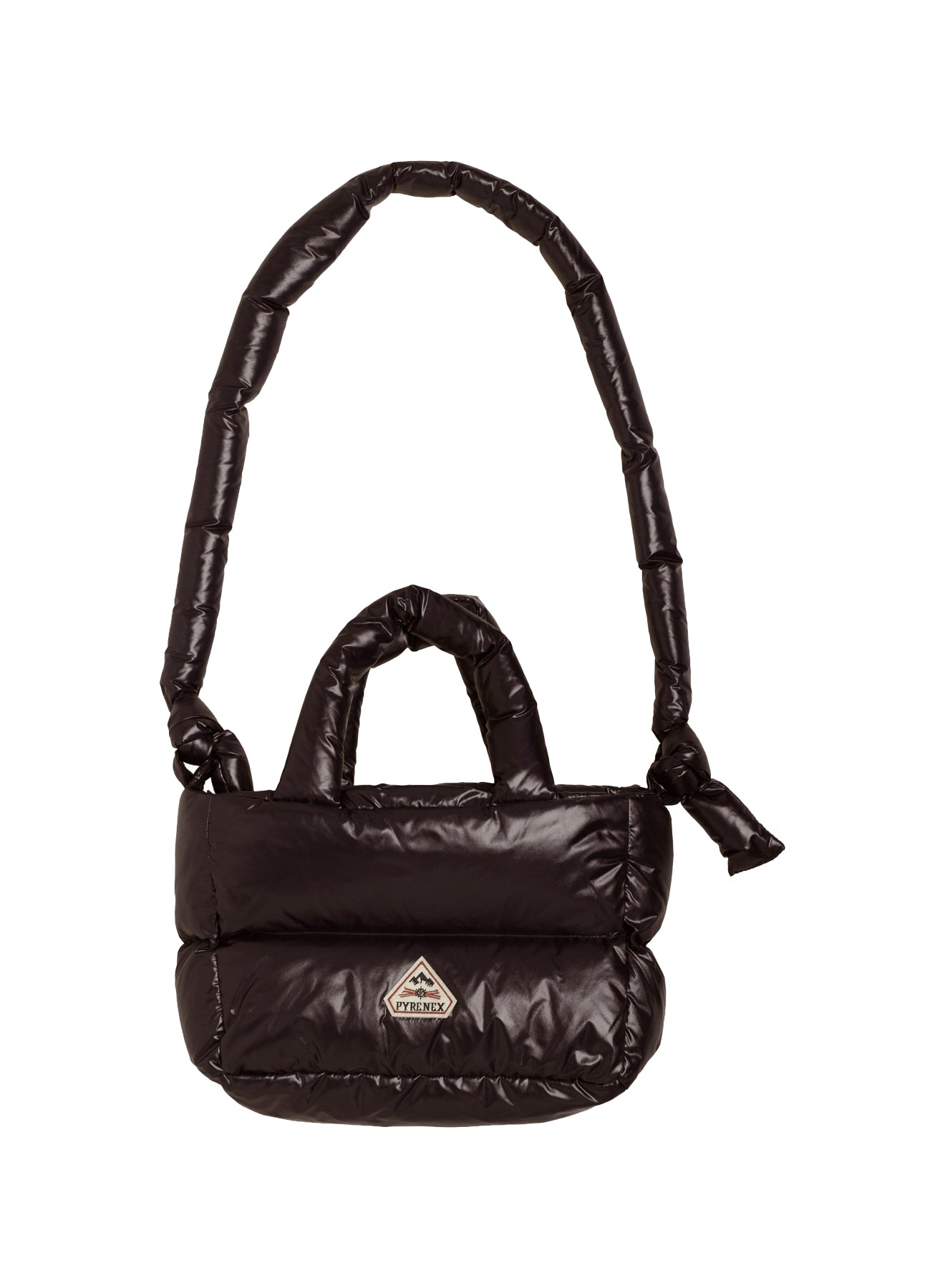 pyrenex-argi-sac-main-matelass-duvet-marron-fonc image 2