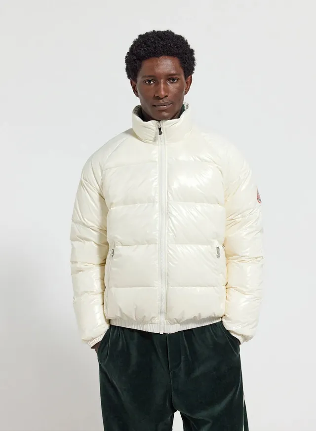 pyrenex-vintage-mythic-doudoune-unisexe-blanche-bomber image 1