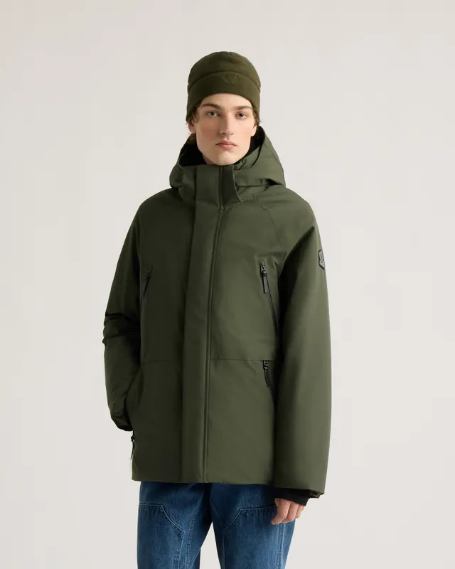 kanuk-alpin-manteau-court-isol-homme-capuche-amovible image 1