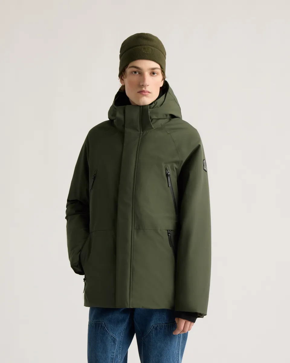 kanuk-alpin-manteau-court-isol-homme-capuche-amovible image 1